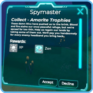 Collect - Amarite Trophies