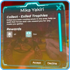 Collect - Exiled Trophies