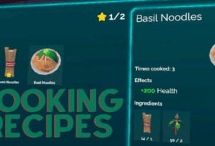 Cooking recipes