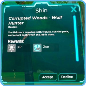 Corrupted Woods – Wolf Hunter