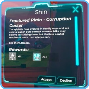 Fractured Plain - Corruption Caster