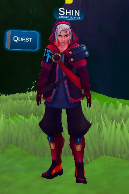 Shin in Mushroom Woods