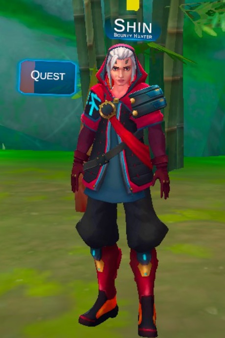 Shin in Scarlet Vale