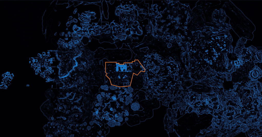 Obsidian Fortress' Map