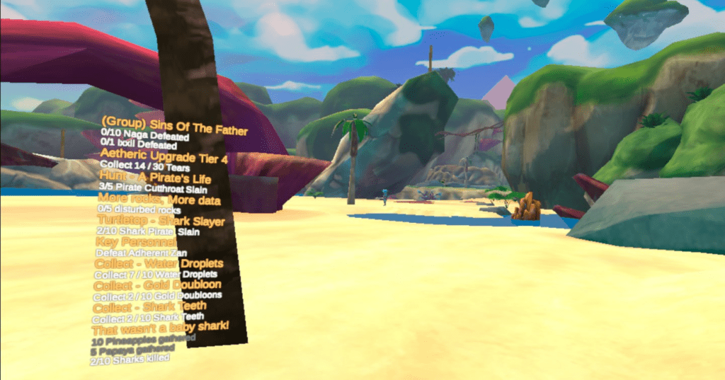 Shark pirates' beach