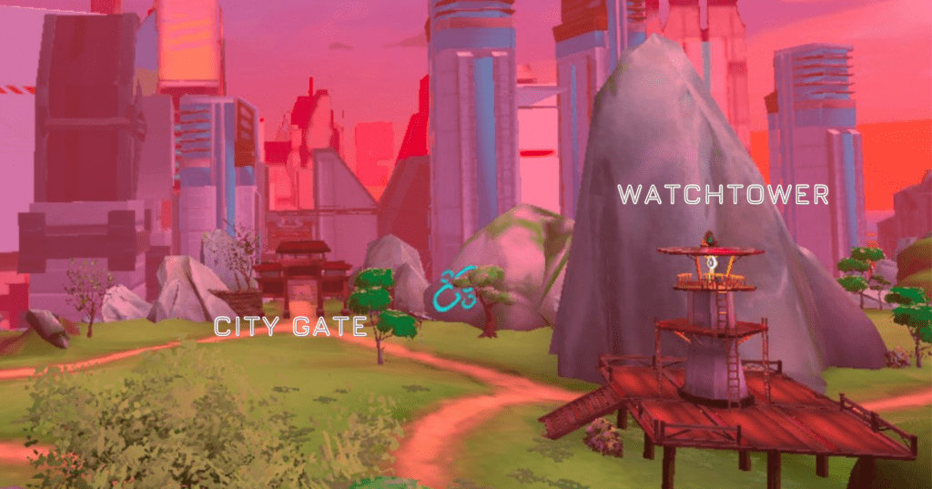 Point of Interest - Fractured Plains - City Gate and Watchtower