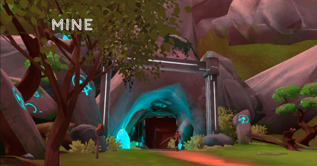 Point of Interest - Fractured Plains - Mine