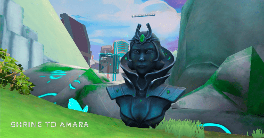 Point of Interest - Fractured Plains - Shrine to Amara