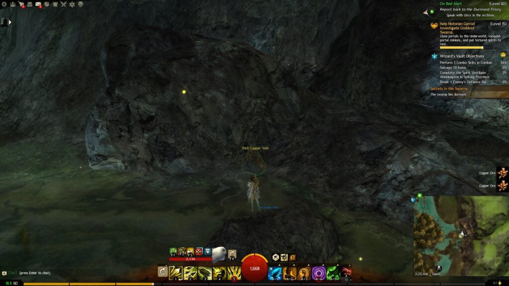 Rich Ore Vein in Godslost Swamp